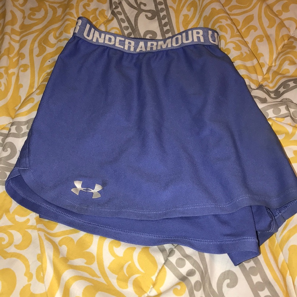Under armour periwinkle blue athletic shorts